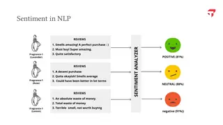 Sentiment analysis: scoring reviews as positive, neutral, or negative