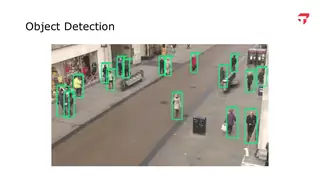 Object detection on a city street
