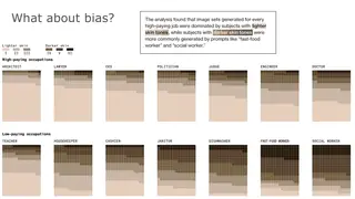 What about bias in image generation?