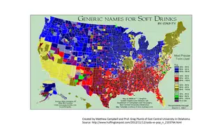 Pop, soda, or coke? Generic soft drink names by county