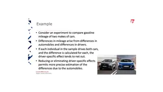 Have the same drivers test both cars and the driver effect cancels out