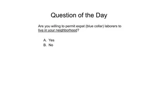 Social distance, one question at a time