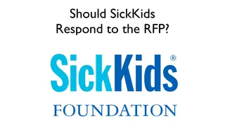 Should SickKids respond to Qatar's request for proposals?