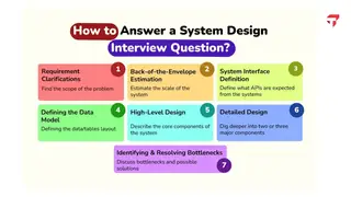 How to answer a system design interview question