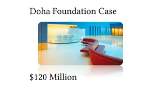 Doha Foundation case: allocate $120 million