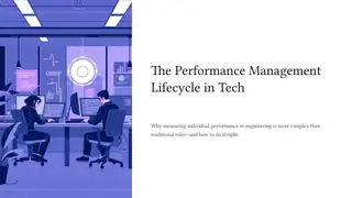 The performance management lifecycle in tech