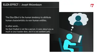 The ELIZA effect: people read minds into machines