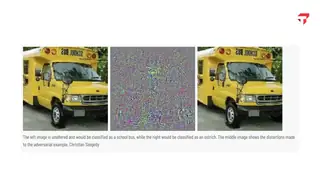 Adversarial examples: tiny noise, completely different answer