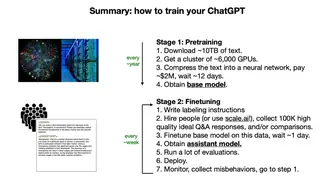 How to train your ChatGPT: pretraining, then fine-tuning