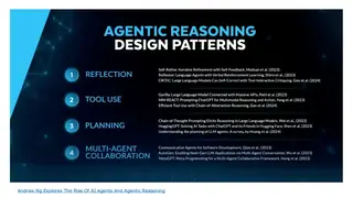 Agentic reasoning design patterns: reflection, tool use, planning, collaboration