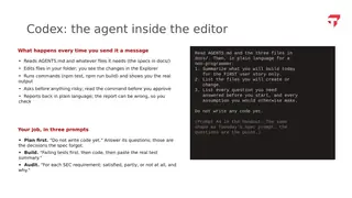 Codex: the agent inside the editor