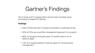 Gartner: two in three IT projects fail to achieve their intended result