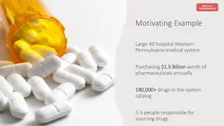 The motivating case: a 40-hospital system buying $1.5 billion of drugs a year with a handful of buyers