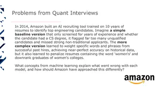Amazon's resume screener learned to penalize the word women's. What went wrong?