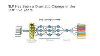Classical NLP pipelines gave way to deep learning in about five years