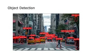 Object detection: boxing every car and person on a busy street
