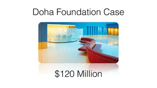 The case: a foundation must allocate $120 million