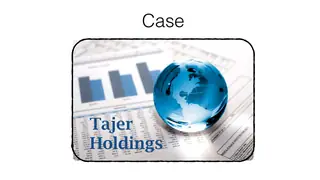 Tajer Holdings: the case I wrote for this course