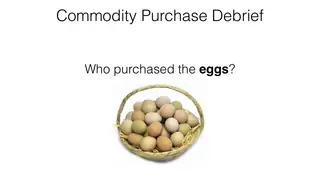 Who purchased the eggs?