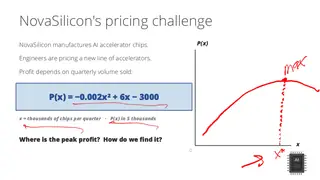 NovaSilicon's pricing challenge: where is the peak of the profit curve?